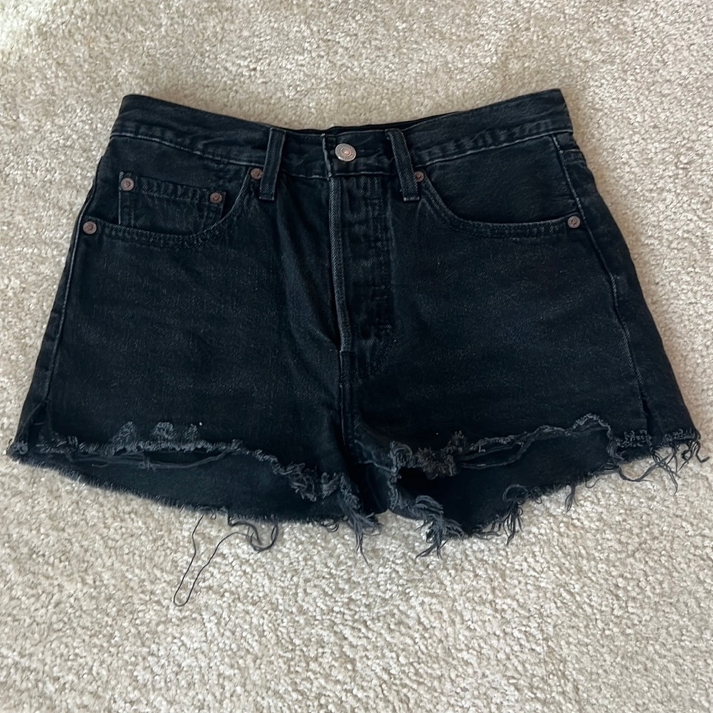Levi’s 501 high rise cutoff Jean short